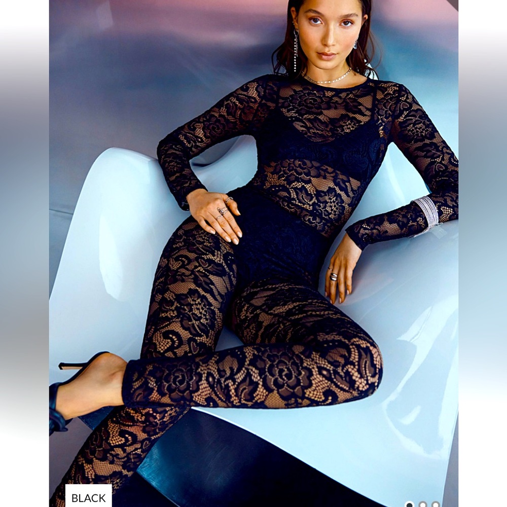 Floral Lace Jumpsuit